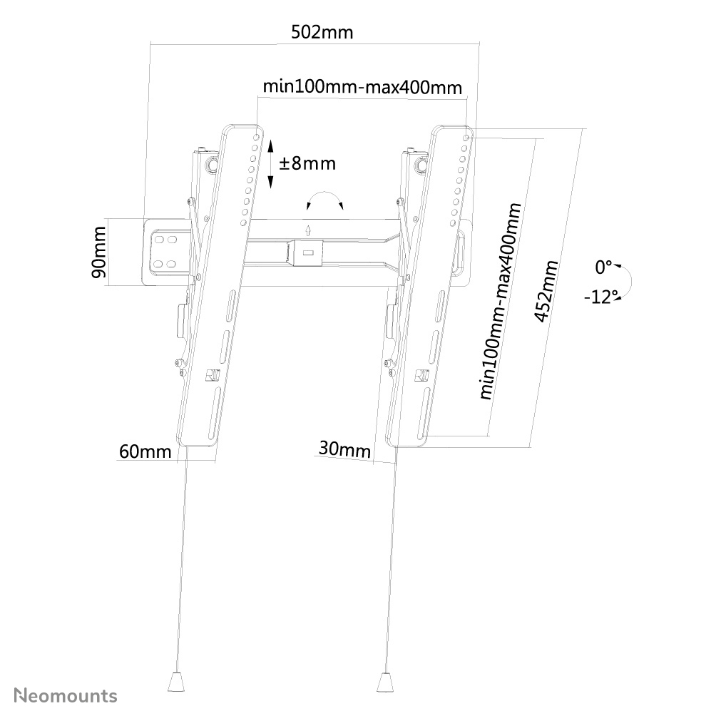 Neomounts by Newstar Monitor-Wandhalterung
